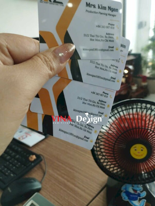 In name card nhựa chức danh Production Planning Manager - VND948