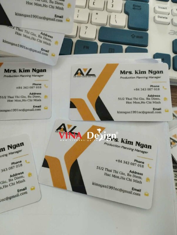 In name card nhựa chức danh Production Planning Manager - VND948
