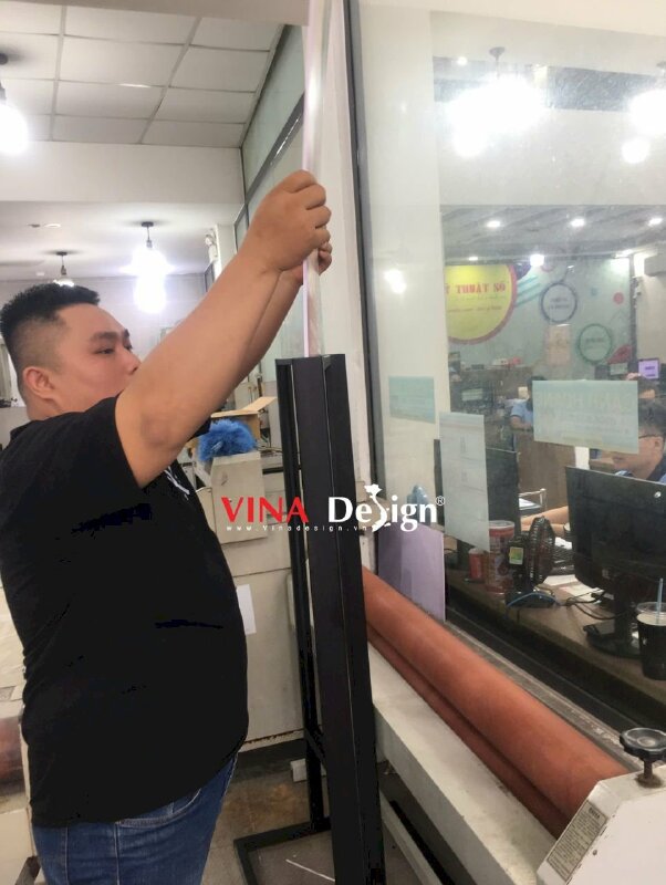 In standee chân sắt quán mì Udon Ramen tươi - VND963