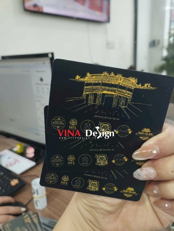 In thẻ VIP card member cho chuỗi thương hiệu tại Hội An - VND947