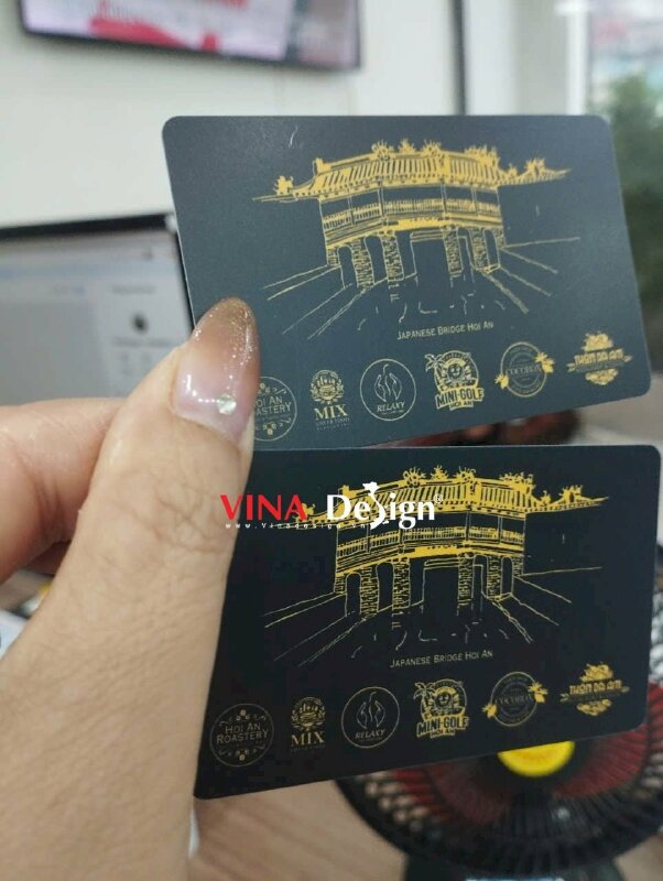 In thẻ VIP card member cho chuỗi thương hiệu tại Hội An - VND947