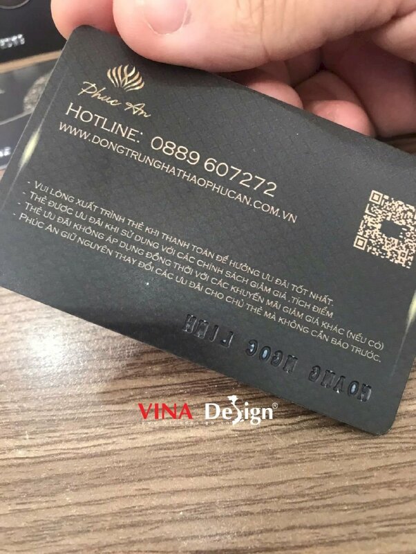 In VIP Card cho thương hiệu đông trùng hạ thảo gửi tặng khách hàng thân thiết - VND979
