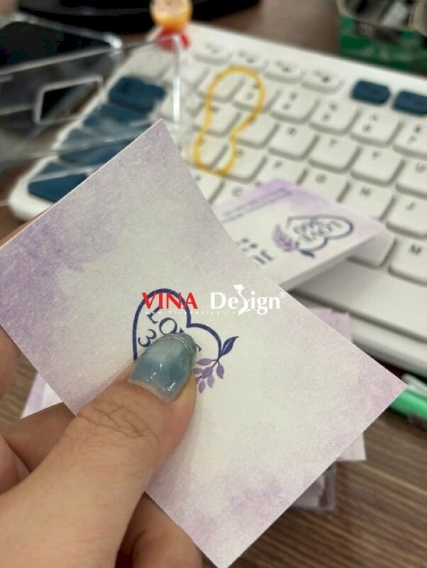 In name card giấy mỹ thuật Materica, in nhanh 1 mặt, hàng gửi đi Pháp từ TPHCM - VND982
