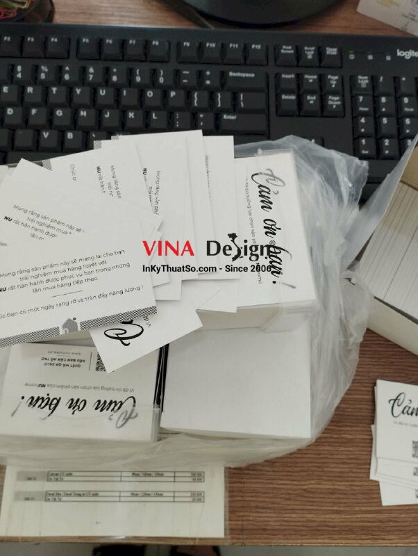 In card cảm ơn khách hàng - VND91