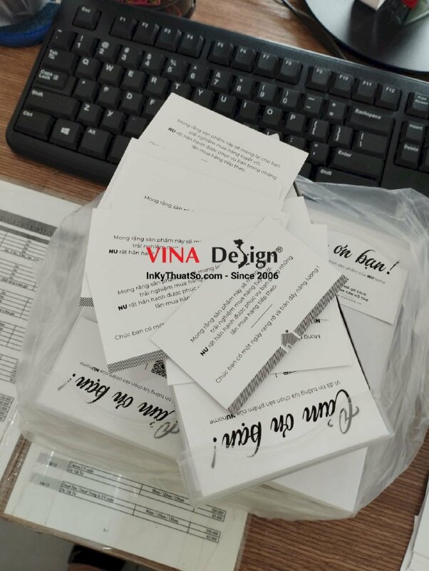 In card cảm ơn khách hàng - VND91