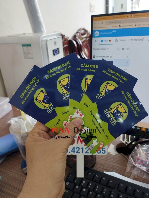 In card cảm ơn mua hàng - VND216