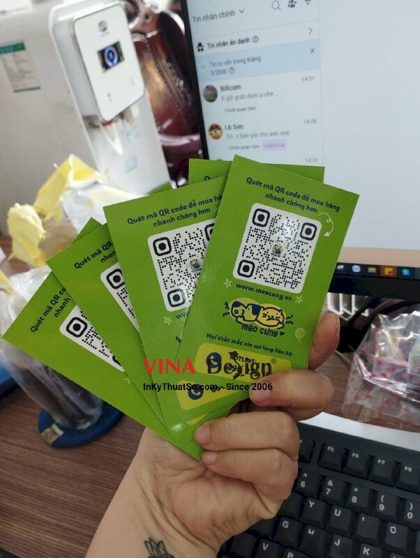 In card cảm ơn mua hàng - VND216