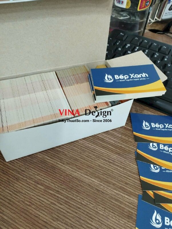 In card showroom thiết bị nhà bếp nhập khẩu, in card visit siêu thị bếp - VND346