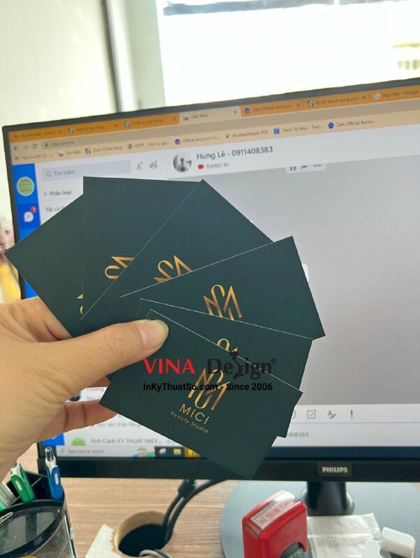 In card visit kỹ thuật số - VND137