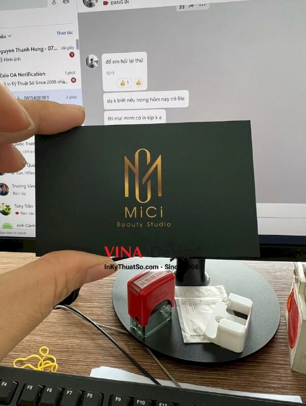 In card visit kỹ thuật số - VND137