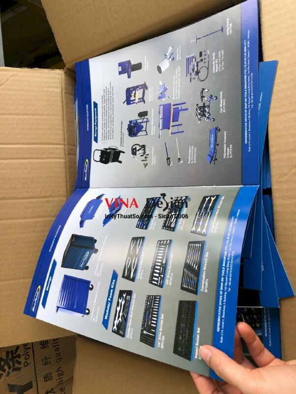 In catalogue giới thiệu sản phẩm dụng cụ đồ nghề đục và đột cầm tay - VND419