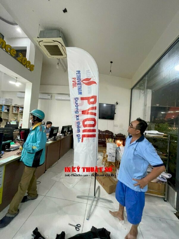 Ưu điểm của cờ phướn giọt nước - VINADESIGN