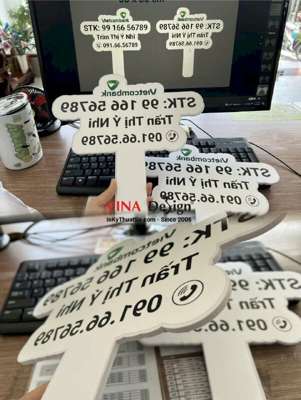 In hashtag cầm tay số tài khoản ngân hàng shop bán hàng online livestream - VND505