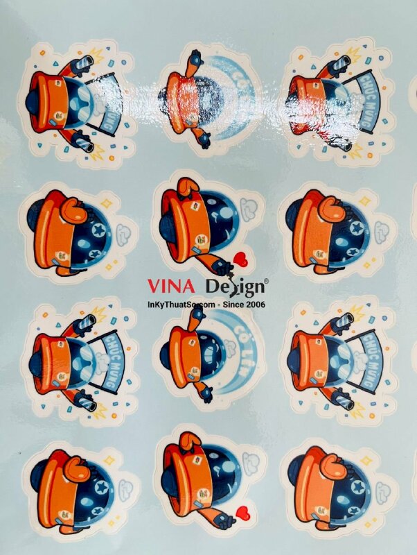 In sticker event, tem nhãn sự kiện sinh nhật công ty - VND261