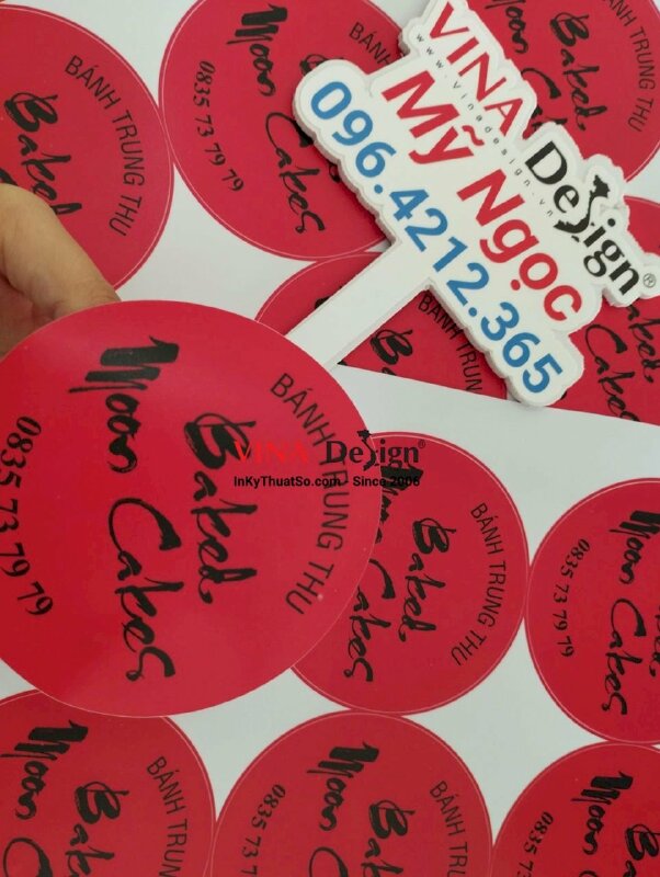 In tem nhãn bánh trung thu - VND215