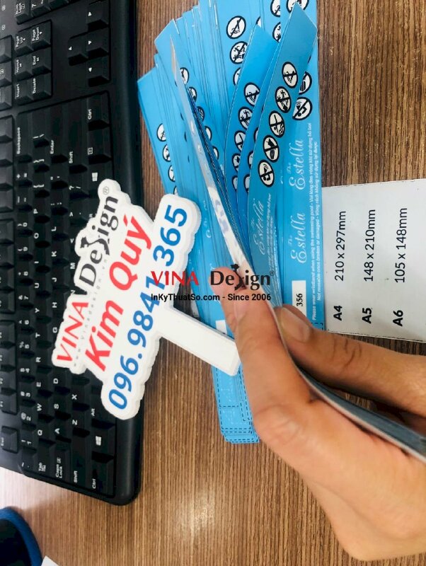 Vòng tay giấy dùng 1 lần TPHCM, in vòng tay dán PP đính keo - VND245