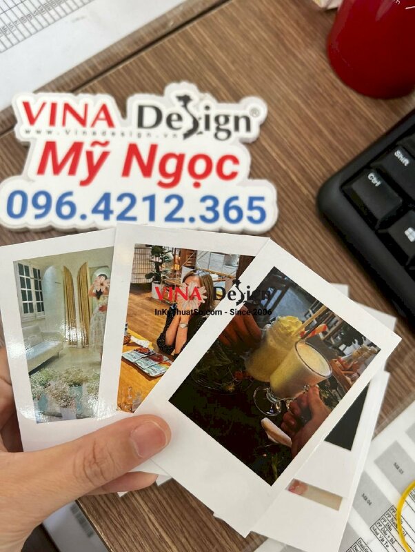 In ảnh kiểu polaroid, in ảnh 6x9 cm - VND307