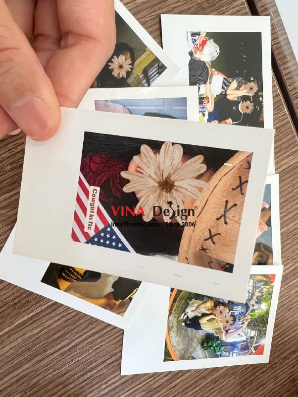 In ảnh kiểu polaroid, in ảnh 6x9 cm - VND307