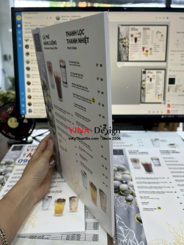 In menu cafe Trung Nguyên E-Coffee - VND313