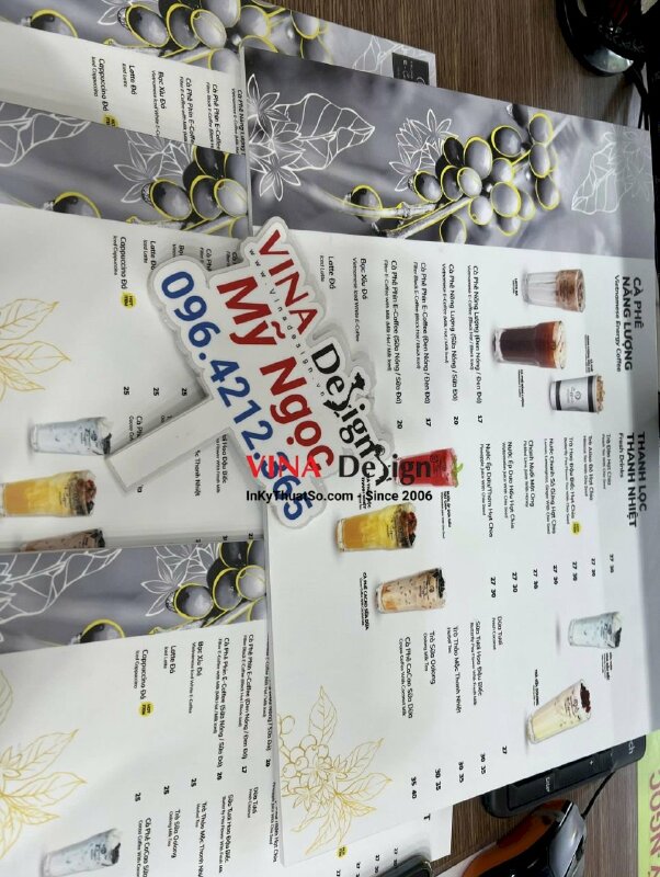 In menu cafe Trung Nguyên E-Coffee - VND313