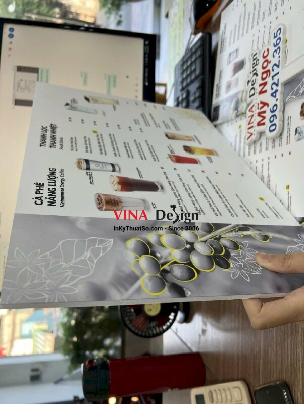 In menu cafe Trung Nguyên E-Coffee - VND313