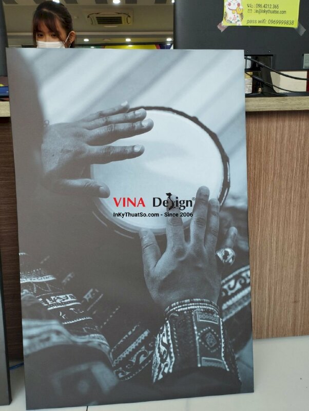 In tranh khổ lớn treo tường Người phụ nữ Châu Phi African Women - VND370