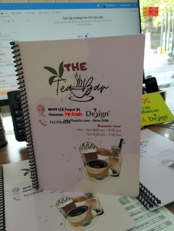 In menu quán ăn Việt ở Mỹ hàng gửi đi nước ngoài - VND147