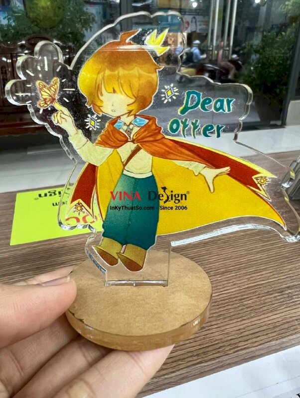 In standee acrylic theo yêu cầu, standee mica chibi manga - VND408