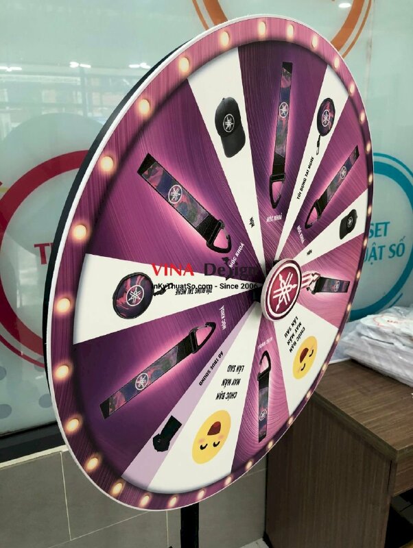 Vòng quay trúng thưởng chân sắt cho đại lý xe máy - VND282