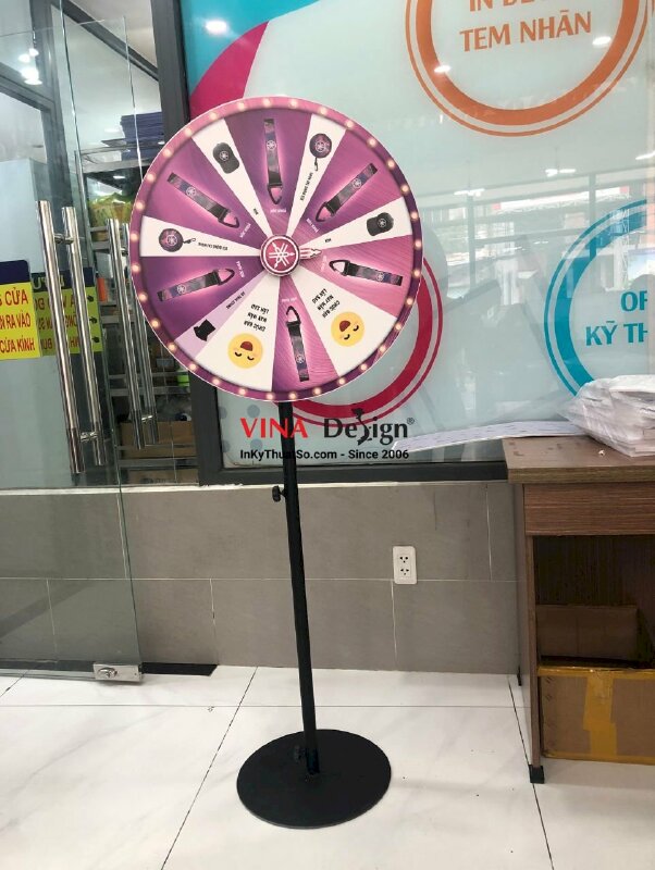 Vòng quay trúng thưởng chân sắt cho đại lý xe máy - VND282