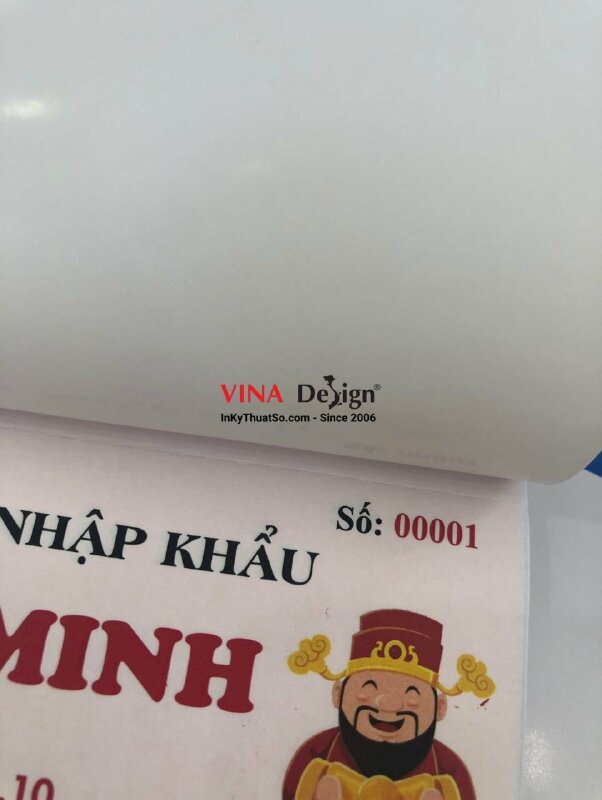 In biên nhận mua bán xe - VND13