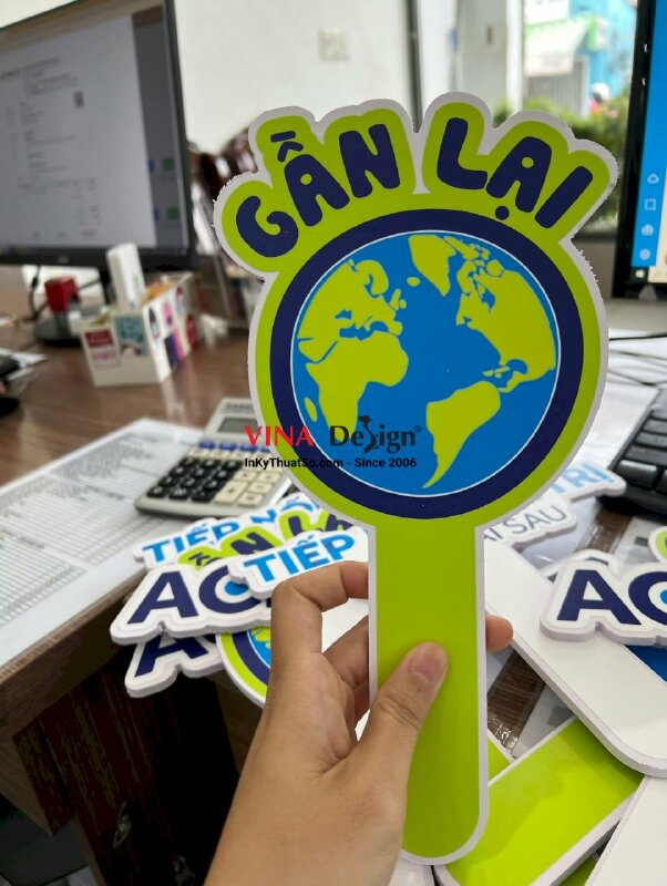 In hashtag cầm tay sự kiện ngân hàng - VND21