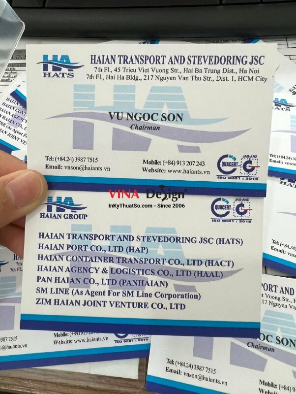 In name card kỹ thuật số - VND06