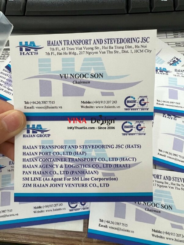 In name card kỹ thuật số - VND06