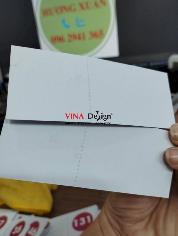 In phiếu bốc thăm - VND22