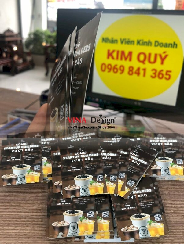 In phiếu giảm giá, voucher giảm giá - VND05