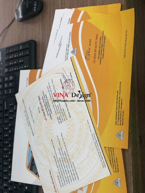 In thư mời theo yêu cầu - VND04