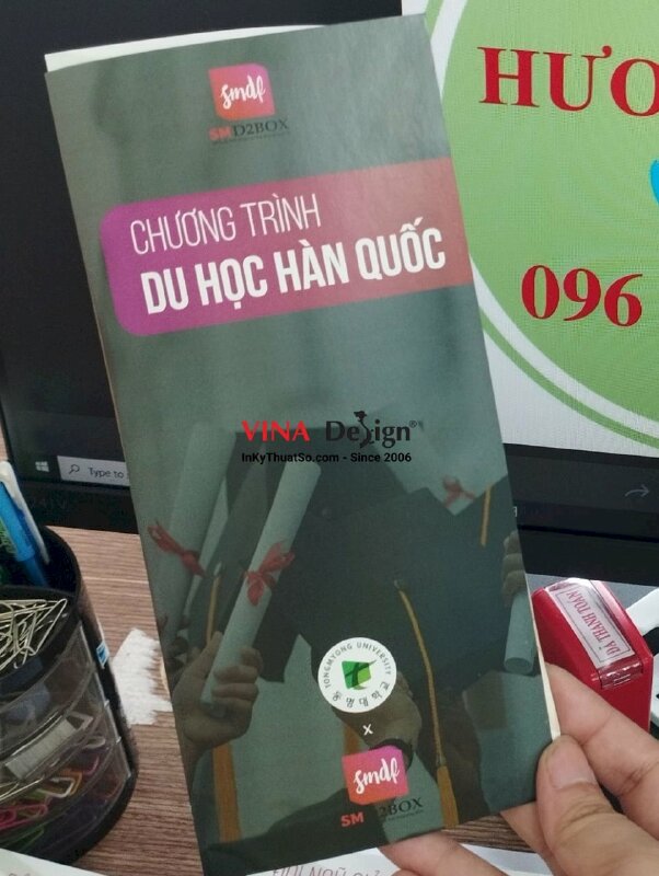 In tờ rơi du học - VND24