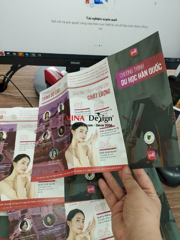 In tờ rơi du học - VND24