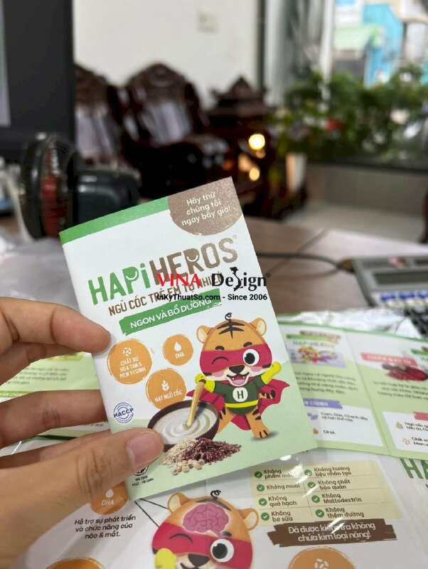 In tờ rơi gấp 4, brochure gấp 4 - VND32