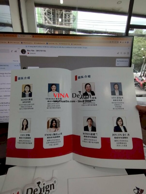 In catalogue tiếng Trung, in catalogue A4 giá rẻ - VND269