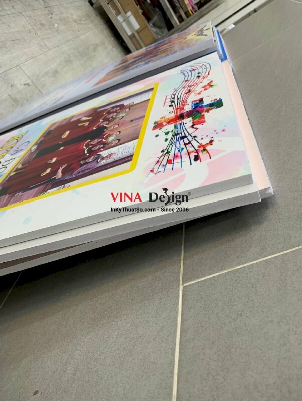 In áp phích lưu niệm, poster dán tường văn phòng, phòng học, phòng tập hát giáo xứ - VND442