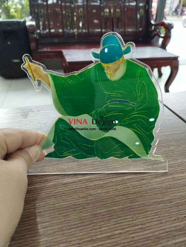 In standee mica trong 3li nhân vật cổ trang, in UV trên mica tại TPHCM - VND254