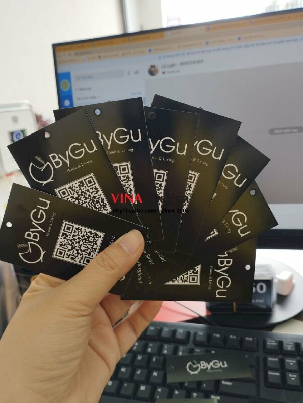 In tag treo chăn ga gối đệm - VND106